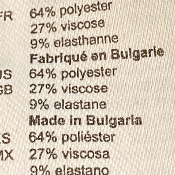 NWT Sandro Black Slit Hem Pants - Sz S US (Sz 36 EU) - Picture 12 of 12